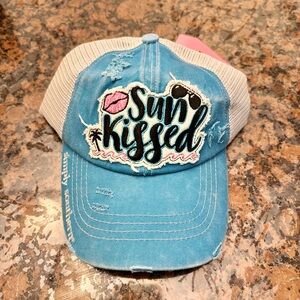 Simply Southern Blue and White Sun Kissed Hat